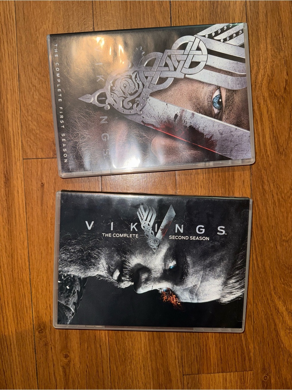 Vikings: The Complete First & Second Season DVD Set - Black/Silver Artwork